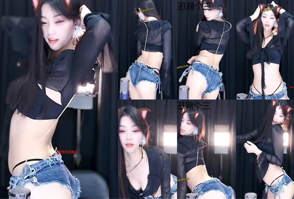 【CC、桃诗诗】齐逼牛仔裤的诱惑（1V）