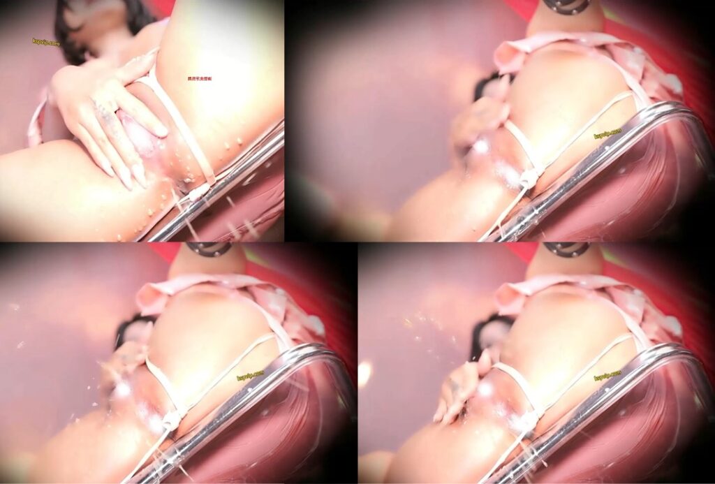 【CC、雅恩北北】又一次把自己搞喷了，尿液淫水混合在一起，混合乳白色，骚B，P眼，场面太刺激了，冰屌捅穴，自扣，白酱横飞（2V）