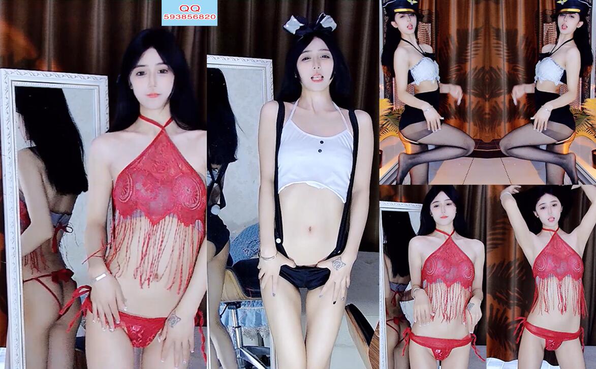 【CC、欣彤】开裆黑丝长腿美足（5V）