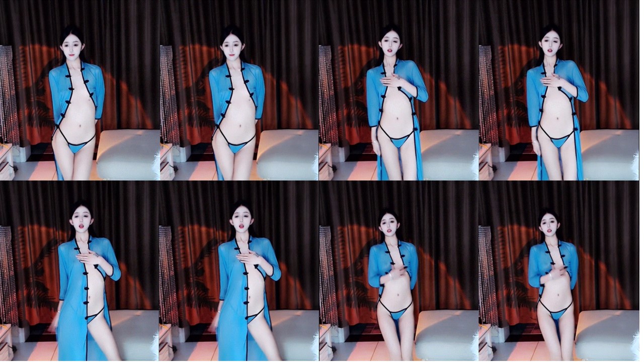 【CC、欣彤】超高颜值顶级女神，透事旗袍（2V）