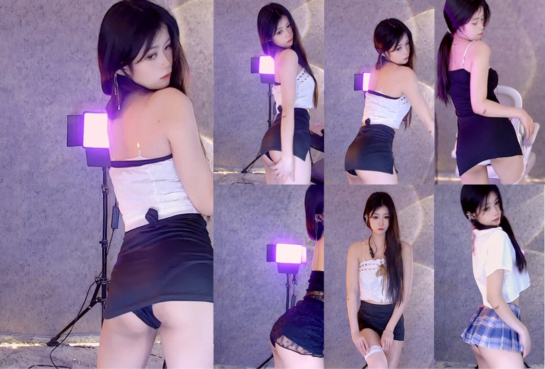 【CC、绾绾】付费群露底骚舞（5V）