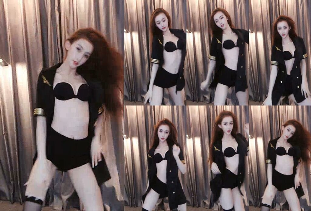 【虎牙、奶油米】内衣秀，奶油米唯一的一个内衣秀视频，她基本不出啥视频，值得收藏（1V）