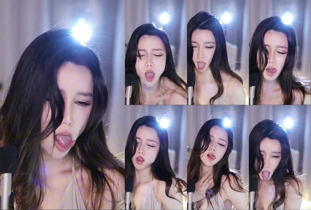 【CC、毒毒】舌舞，极其诱惑，舌头勾转舔，这是嗦鸡吧，能顶住几分钟（1V）