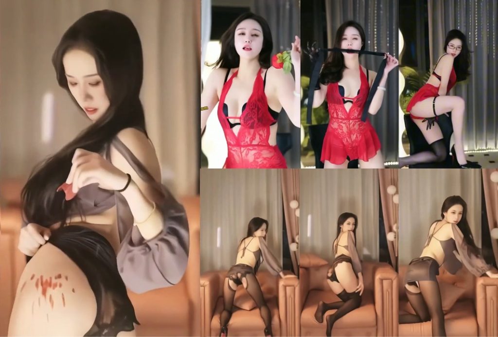 【抖音、舒婧容】两个内衣秀定制会议，尺度不大，但是看点多，有蜡烛浇屁股，还有一个竟然是个双人骚舞，两个骚气主播轮番上场（2V）