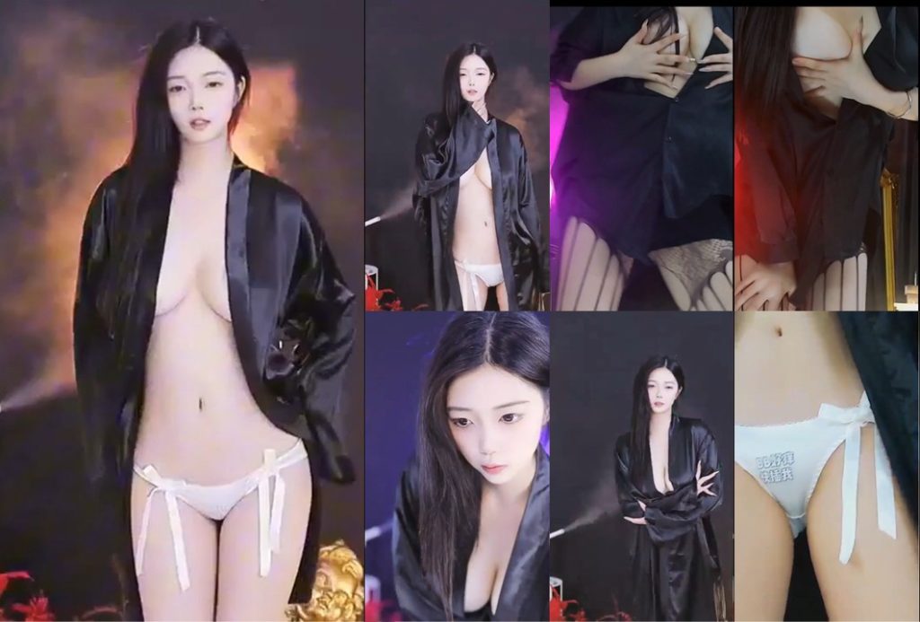 【虎牙、UU】骚内，BB好痒，快来插我，八字大奶，骚婊眼镜娘（2V）