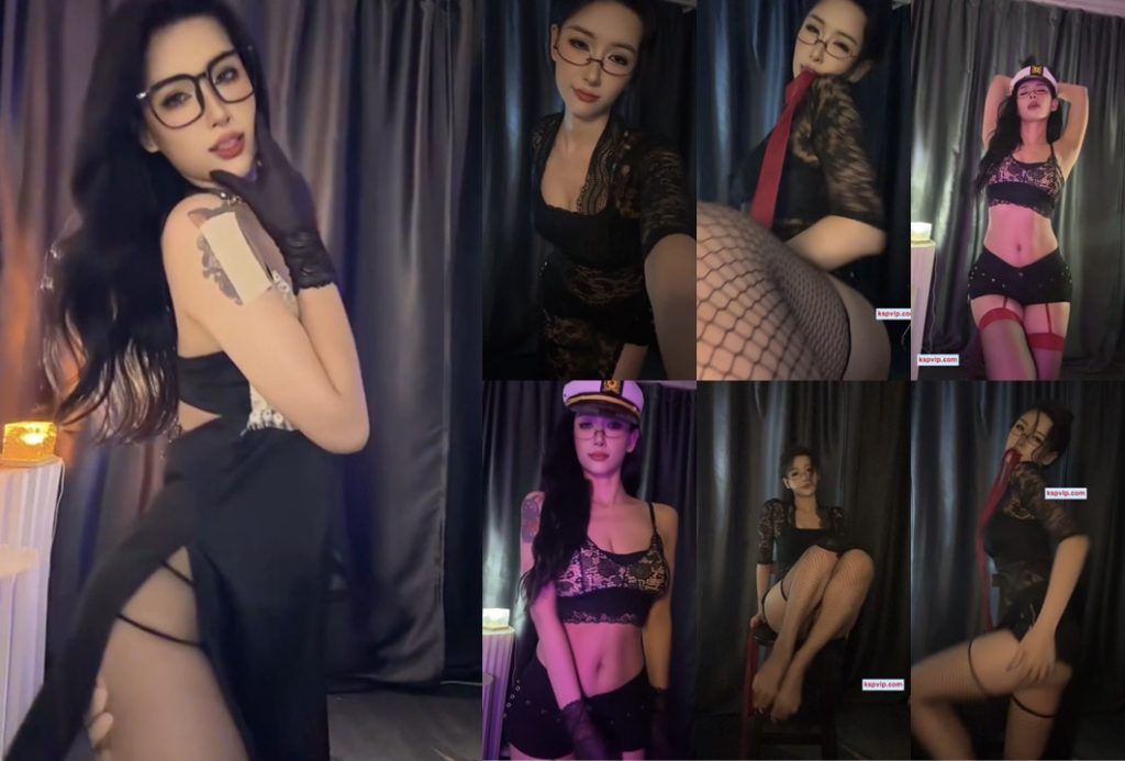 【抖音、阿黎】抖音黑皮美女，阿黎(艾妮)凌晨擦边舞蹈（6V）