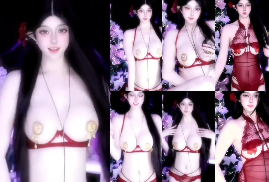 【绿茵、尤米】小精灵一样的主播，灵动眼神，美乳诱人，揉奶抖胸（2V）